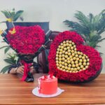 Grand Heart Luxury Combo with Cake
